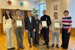 Наших студентов - участников СВО, ветеранов боевых действий поздравили с Днем сапера