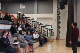 Профориентационная встреча в школе №7