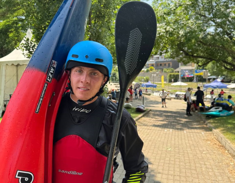 Студент ГАГУ — чемпион России по гребному слалому в дисциплине каяк-кросс!