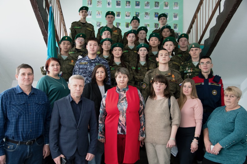 Военно-патриотический клуб «БАрС» ГАГУ отметил 38-ю годовщину  со дня становления